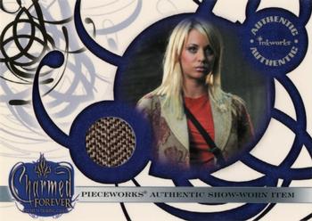 2007 Inkworks Charmed Forever - Pieceworks #PW4 Kaley Cuoco Front
