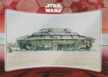 2015 Topps Star Wars: The Force Awakens - Locations #4 Niima Outpost Front