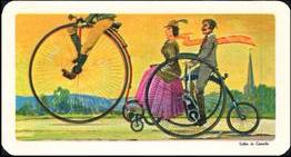1967 Brooke Bond (Red Rose Tea) Transportation Through the Ages #8 The Bicycle Front