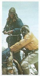 1988 Brooke Bond Queen Elizabeth I Queen Elizabeth II #45 The first ascent of Everest Front