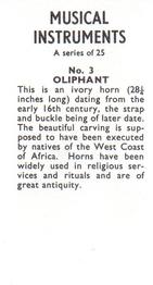 1967 Musical Instruments #3 Oliphant Back