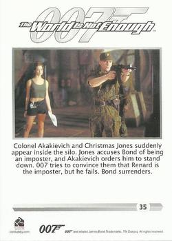 2016 Rittenhouse James Bond 007 Classics #35 Colonel Akakievich and Christmas Back