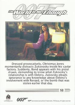 2016 Rittenhouse James Bond 007 Classics #52 Dressed provocatively, Christmas Back