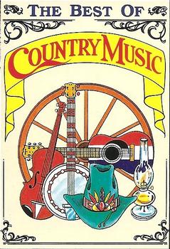 1990 The Best of Country Music Playing Cards #K♥ Johnny Cash Back