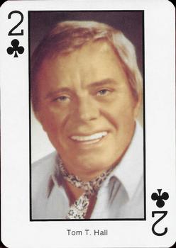 1990 The Best of Country Music Playing Cards #2♣ Tom T. Hall Front