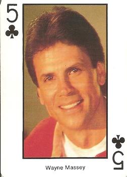 1990 The Best of Country Music Playing Cards #5♣ Wayne Massey Front