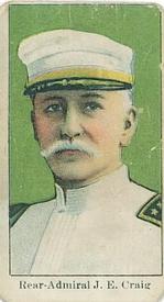 1910 Lauer & Suter Navy Candy (E2) #NNO Rear-Admiral J. E. Craig Front