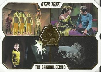 2016 Rittenhouse Star Trek The Original Series 50th Anniversary #66 For the World is Hollow And I Have Touched The Sky Front