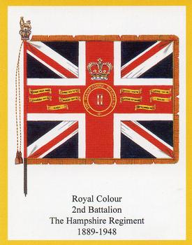 2008 Regimental Colours : The Royal Hampshire Regiment #1 Royal Colour 2nd Battalion 1889-1948 Front