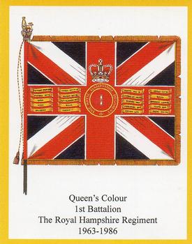 2008 Regimental Colours : The Royal Hampshire Regiment #5 Queen's Colour 1st Battalion 1963-1986 Front