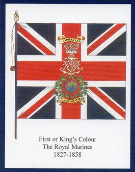 2008 Regimental Colours : The Royal Marines 2nd Series #5 First or King's Colour 1827-1858 Front