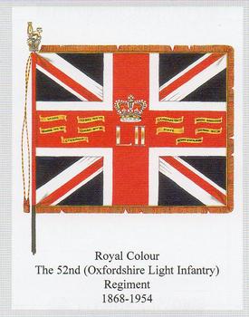 2007 Regimental Colours : The Oxfordshire and Buckinghamshire Light Infantry 1st Series #3 Royal Colour 52nd Foot 1868-1954 Front