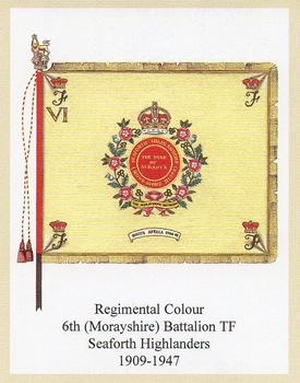2006 Regimental Colours : Seaforth Highlanders (Ross-shire Buffs, The Duke of Albany's) 1st Series #4 Regimental Colour 6th Battalion 1909-1947 Front