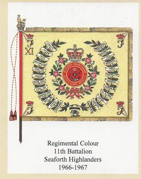 2006 Regimental Colours : Seaforth Highlanders (Ross-shire Buffs, The Duke of Albany's) 1st Series #6 Regimental Colour 11th Battalion 1966-1967 Front
