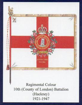 2008 Regimental Colours : The London Regiment 2nd Series #2 Regimental Colour 10th Battalion 1921-1947 Front