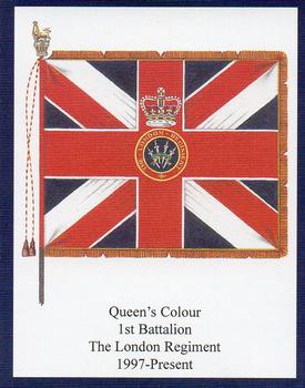 2008 Regimental Colours : The London Regiment 2nd Series #5 Queen's Colour The London Regiment 1997- Front