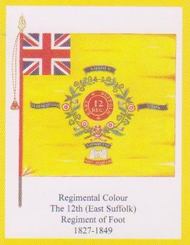 2008 Regimental Colours : The Suffolk Regiment 2nd Series #3 Regimental Colour 12th Foot 1827-1850 Front