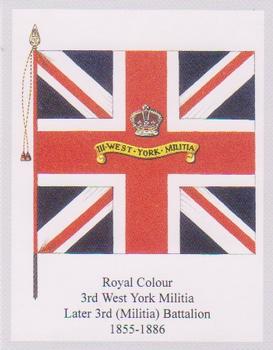 2009 Regimental Colours : The York and Lancaster Regiment 1st Series #3 Royal Colour Militia 1855-1886 Front