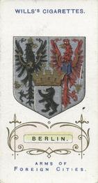 1912 Wills's Arms of Foreign Cities #34 Berlin Front