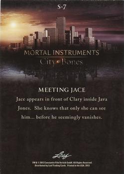 2013 Leaf The Mortal Instruments: City of Bones #S-7 Meeting Jace Back