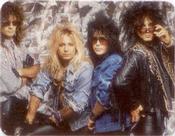 1987 Hostess The Ultimate Backstage Pass Stickers #NNO Mötley Crüe Front