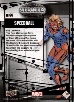 2015 Upper Deck Marvel Vibranium - Raw #66 Speedball Back