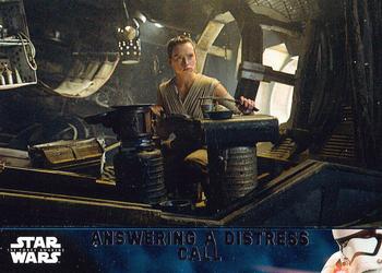 2016 Topps Star Wars The Force Awakens Series 2 #25 Answering a Distress Call Front