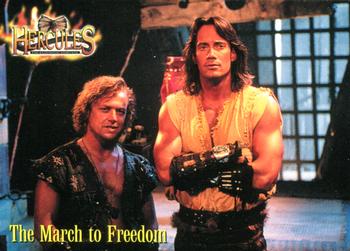 2001 Rittenhouse Hercules: The Complete Journeys #10 The March to Freedom Front