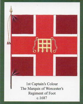 2006 Regimental Colours : The Devonshire Regiment 1st Series #1 1st Captain's Colour c.1687 Front