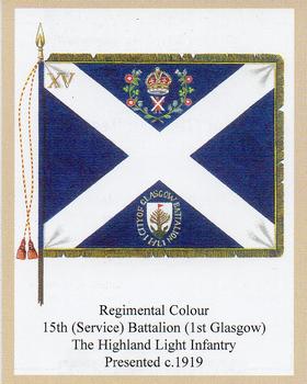2007 Regimental Colours : The Highland Light Infantry (City of Glasgow Regiment) #4 Regimental Colour 15th Battalion c.1919 Front