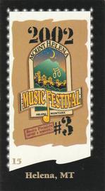 2003 Doral Celebrate America Great American Festivals #15 Mount Helena Music Festival Front