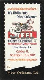 2003 Doral Celebrate America Great American Festivals #19 Steel Pony Express Front