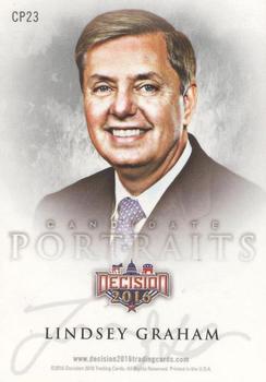 2016 Decision 2016 - Candidate Portraits #CP23 Lindsey Graham Back