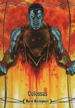 2016 Upper Deck Marvel Masterpieces #74 Colossus Front