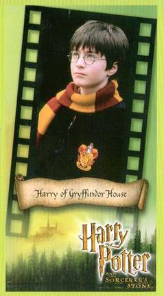 2001 Wizards Harry Potter and the Sorcerer's Stone - Holofoil #20 Harry of Gryffindor House Front