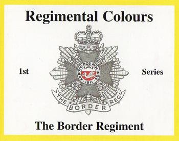 2005 Regimental Colours : The Border Regiment #NNO Title Card Front