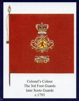 2009 Regimental Colours : Scots Guards 3rd Series #2 Colonel's Colour 3rd Foot Guards c.1793 Front