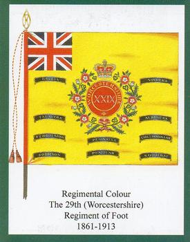 2007 Regimental Colours : The Worcestershire Regiment 2nd Series #3 Regimental Colour 29th Foot 1861-1913 Front