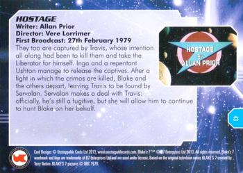 2013 Unstoppable Blakes 7 Series 1 #43 Molok the Crimo Back