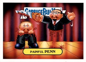 2016 Topps Garbage Pail Kids Prime Slime Trashy TV #11a Painful Penn Front