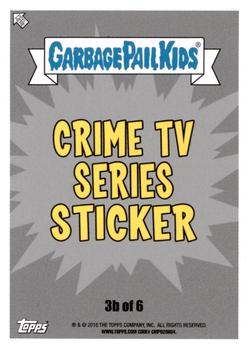 2016 Topps Garbage Pail Kids Prime Slime Trashy TV #3b Murder Molly Back