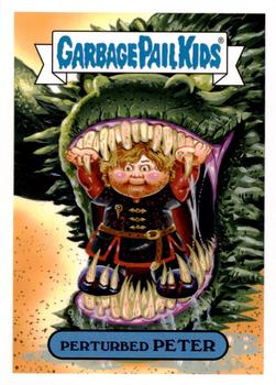 2016 Topps Garbage Pail Kids Prime Slime Trashy TV #3b Perturbed Peter Front