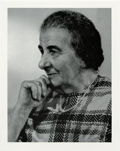 1995 Angar International Who's Who #159 Golda Meir Front