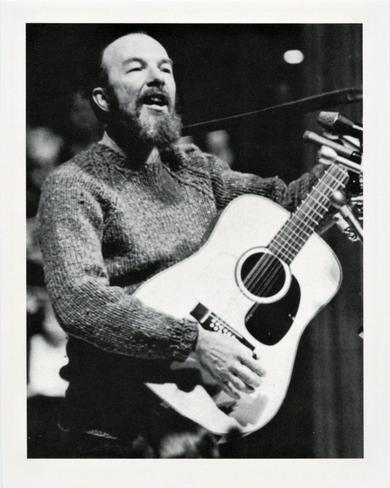 1995 Angar International Who's Who #185 Pete Seeger Front