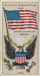 1905 Player's Countries Arms & Flags #4 United States Front