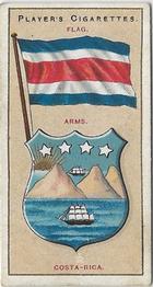 1905 Player's Countries Arms & Flags #32 Costa Rica Front