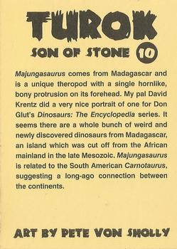2009 Turok Son of Stone #10 Majungasaurus Back