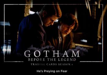 2016 Cryptozoic Gotham Season 1 #47 He’s Preying on Fear Front