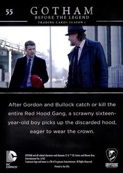 2016 Cryptozoic Gotham Season 1 #55 A Good Old­-Fashioned Lineup Back