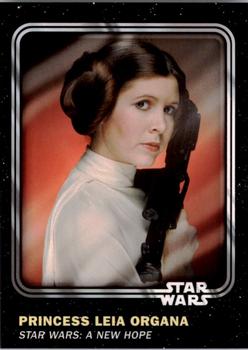 2016 Topps Star Wars Card Trader #2 Princess Leia Organa Front
